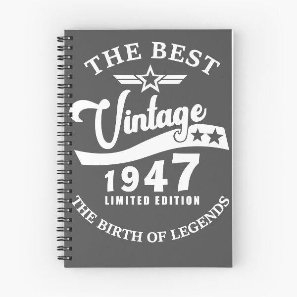 Item preview, Vintage 1947 - 75nd Birthday Gift For Men designed and sold by vooART.