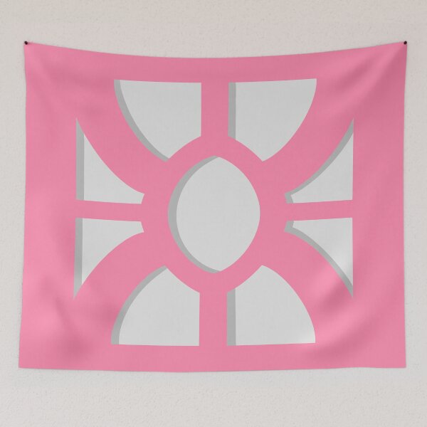 Item preview, Breeze Block Two Single Pink Two designed and sold by Owen1976.