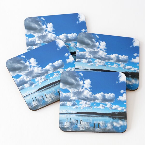 Item preview, Clouds and blue sky reflected in the Baltic Sea, Rügen Island, DE designed and sold by Michael Brewer.