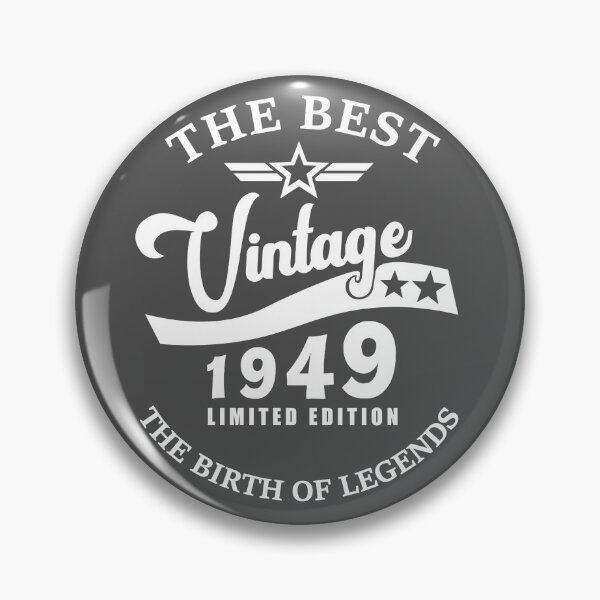 Item preview, Vintage 1949 - 73nd Birthday Gift For Men designed and sold by vooART.