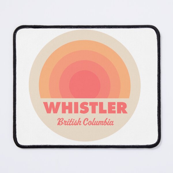 Item preview, Whistler Retro Rainbow Badge designed and sold by modeoftravel.