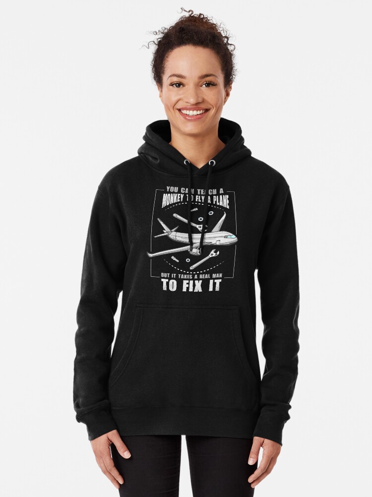  Just A Girl Who Loves Planes, Girl Airplane, Female Pilot  Pullover Hoodie : Clothing, Shoes & Jewelry