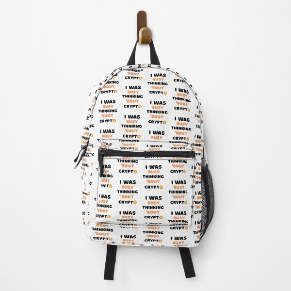 Item preview, I WAS BUSY THINKING 'BOUT CRYPTO VIRAL TRENDING MEME designed and sold by appareltolove.