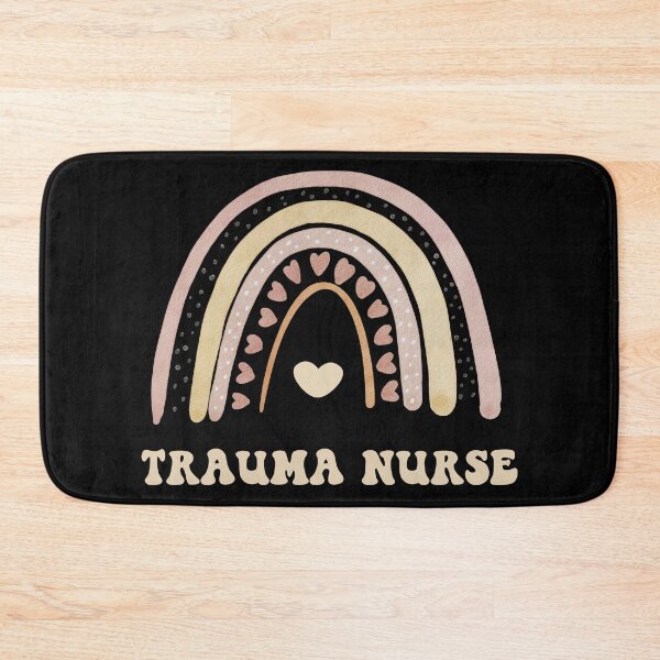 Item preview, Trauma nurse cute aesthetic rainbow  designed and sold by Omochiroi.