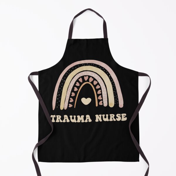 Item preview, Trauma nurse cute aesthetic rainbow designed and sold by Omochiroi.