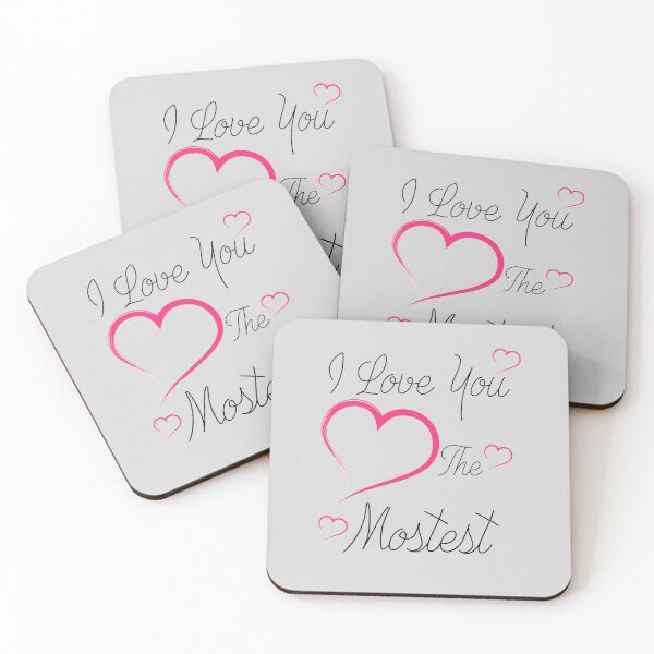 Item preview,  I Love you mostest valentine's design designed and sold by Hussain Shirts.