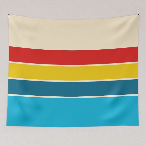 Item preview, Sporty 70s Vintage Retro Stripes designed and sold by Deutschic.