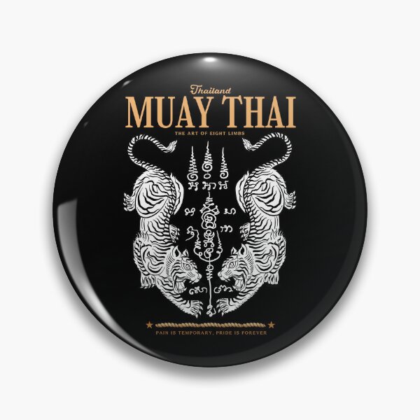 Item preview, Classic Muay Thai Twin Tiger designed and sold by KewaleeTee.