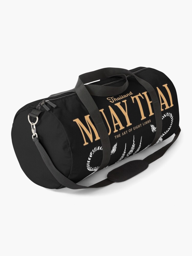 Duffle Bag, Classic Muay Thai Twin Tiger designed and sold by KewaleeTee