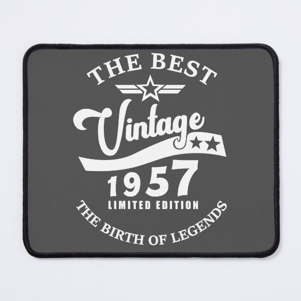 Item preview, Vintage 1957 - 65nd Birthday Gift For Men designed and sold by vooART.