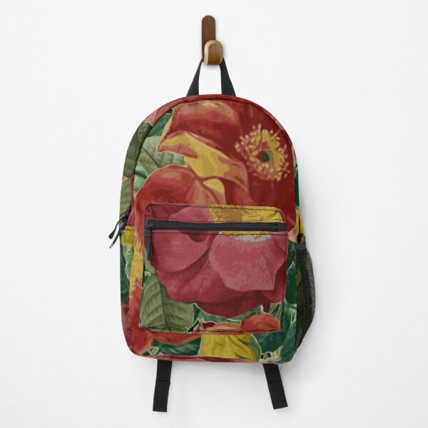Item preview, Flowers with Green Leaves - Red and Yellow Floral Design designed and sold by Bennymp.