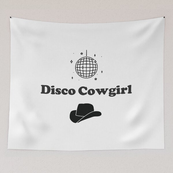 Item preview, Disco Cowgirl - Retro cowgirl designed and sold by Back To The 80s.
