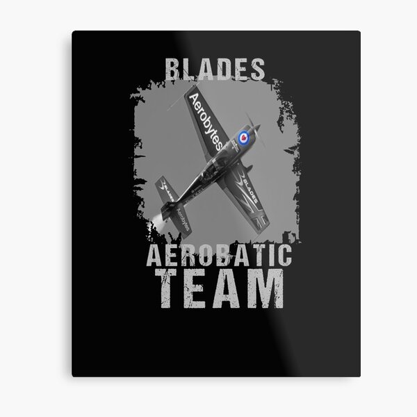 Blades Aerobatic Team,aerobatic team,gift for lovers The Blades aerobatic Metal Print