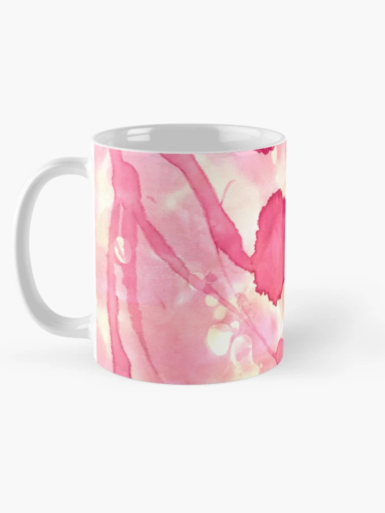 Thumbnail 5 of 6, Coffee Mug, Spring pink designed and sold by Robin Greenberg.