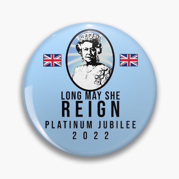 Item preview, Queen Elizabeth II PLATINUM Jubilee 70 Years LONG MAY SHE REIGN designed and sold by Greenbaby.