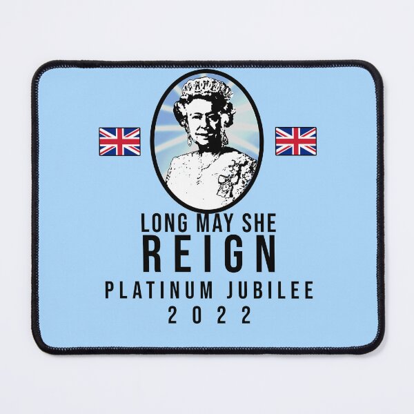 Item preview, Queen Elizabeth II PLATINUM Jubilee 70 Years LONG MAY SHE REIGN designed and sold by Greenbaby.
