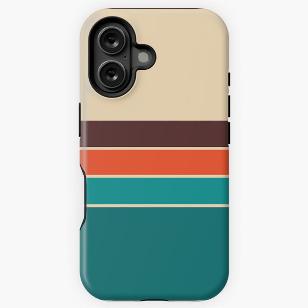 Aperçu de l'œuvre Tribal 70s Vintage Retro Stripes dans les tons de terre créée et vendue par Deutschic.