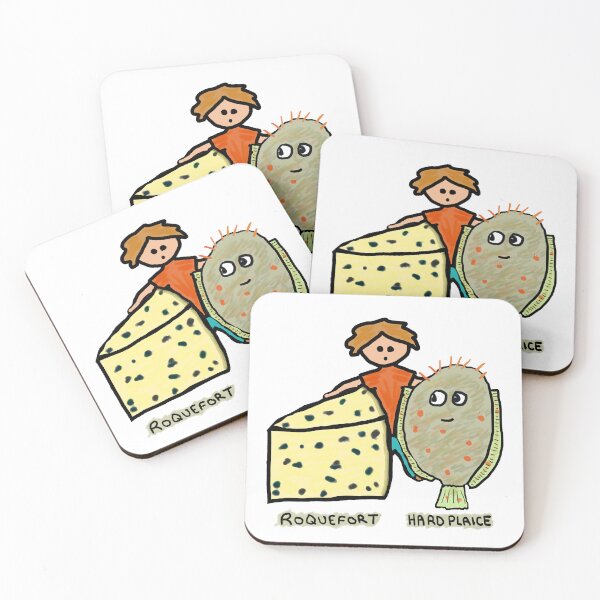 Item preview, Roquefort Cheese Pun designed and sold by Mark-Ewbie.