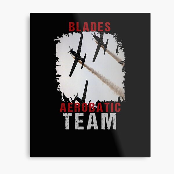 Blades Aerobatic Team,aerobatic team,gift for lovers The Blades aerobatic Metal Print