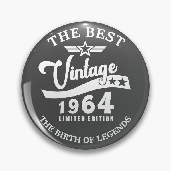 Item preview, Vintage 1964 - 58nd Birthday Gift For Men designed and sold by vooART.