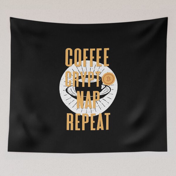 Item preview, Coffee crypto nap repeat shirt designed and sold by fadouades.