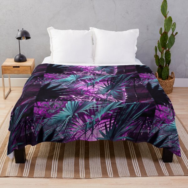 Item preview, Neon Pink & Blue Palm Trees designed and sold by newburyboutique.