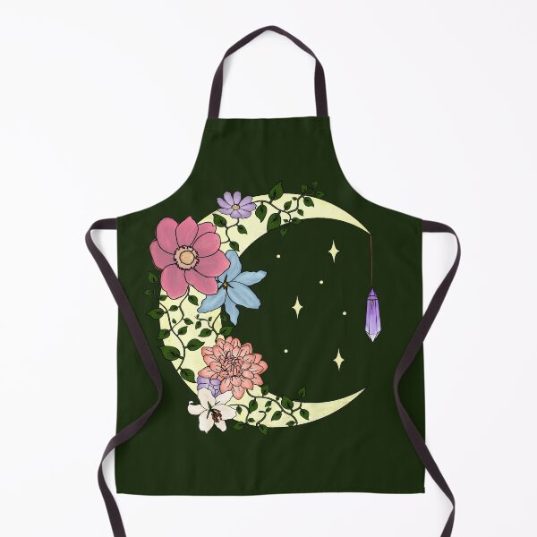 Item preview, Flower Crescent Moon designed and sold by RachelAnitra.