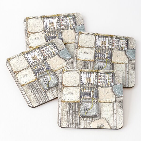 Item preview, Decaying circuit board in Peenemunde power station designed and sold by Michael Brewer.