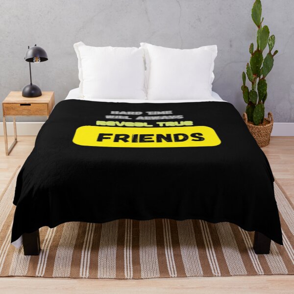 Item preview,  Hard Time Will Always Reveal True Friends cool T-shirt graphic T-shirt designed and sold by Mohamed saber ⭐⭐⭐⭐⭐.