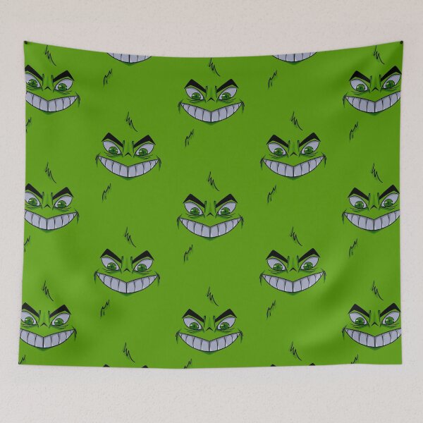 Item preview, Grimacing green face designed and sold by kukulgraphics.