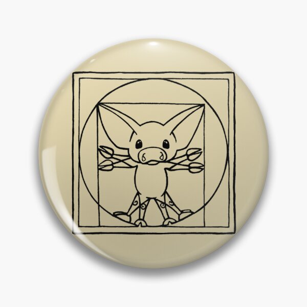 Item preview, Cerdo de Vitruvio designed and sold by sandpiperstudio.