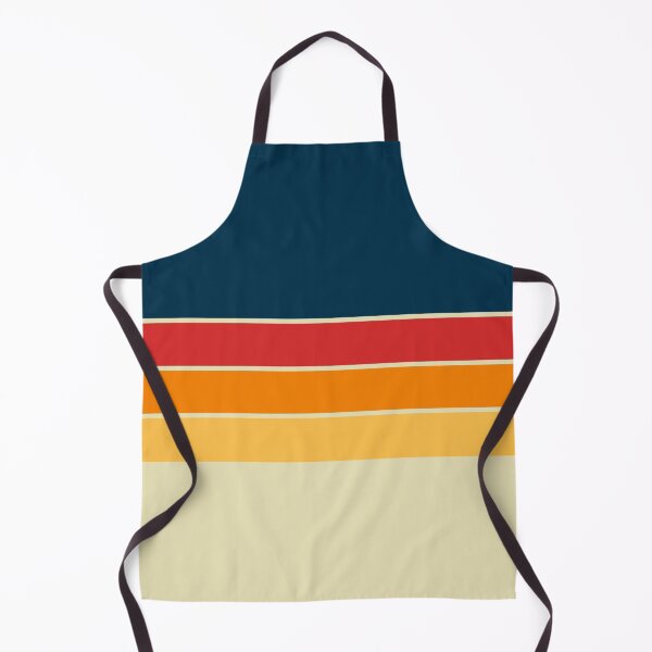 Vista previa del artículo con la obra «Noruego 70s Vintage Retro Stripes», diseñado y vendido por Deutschic.