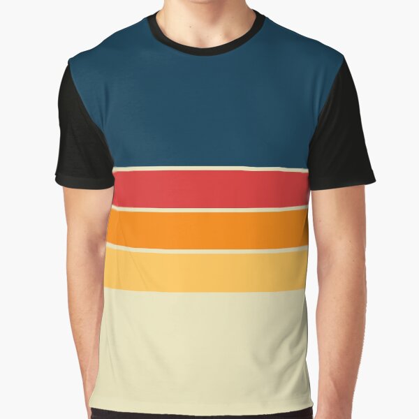 Item preview, Norwegian 70s Vintage Retro Stripes  designed and sold by Deutschic.