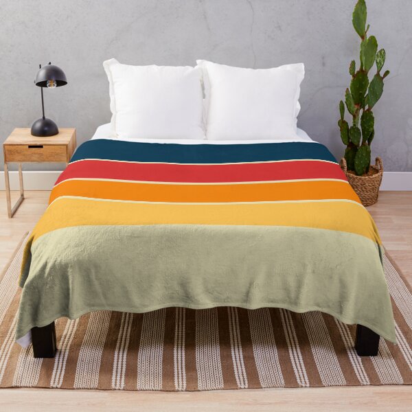 Item preview, Norwegian 70s Vintage Retro Stripes  designed and sold by Deutschic.