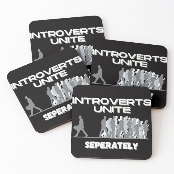 Item preview, INTROVERTS UNITE SEPERATELY designed and sold by jmed70.