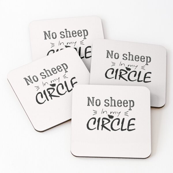 Item preview, No sheep in my circle designed and sold by yeodesign  ⭐⭐⭐⭐⭐.