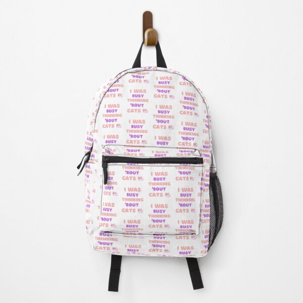 Item preview, I WAS BUSY THINKING 'BOUT CATS VIRAL TRENDING MEME designed and sold by appareltolove.