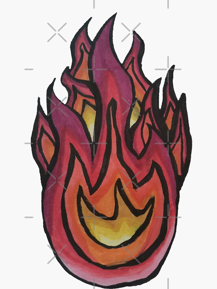 3 WAYS TO DRAW AND PAINT FIRE! 