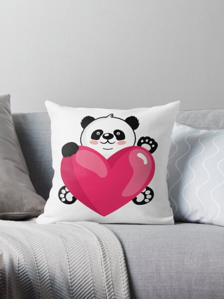 Artikel-Vorschau von Panda mit Herz, designt und verkauft von COFFEE20.