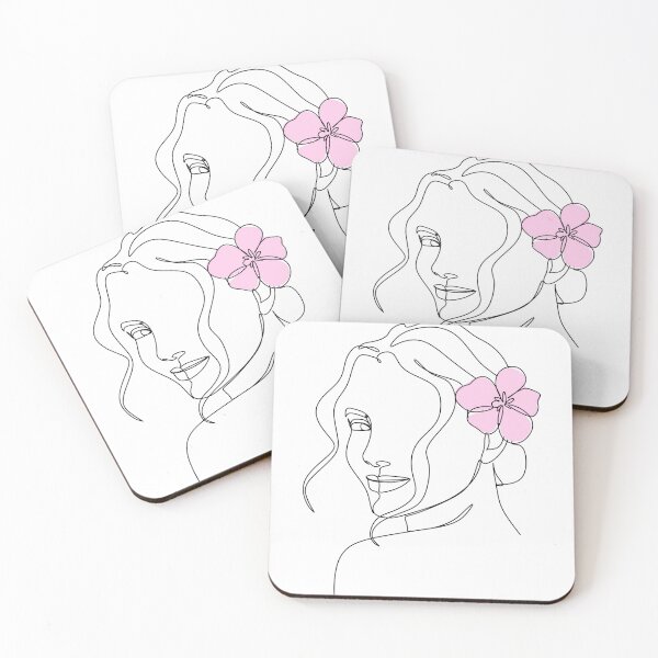 Item preview, Girl with flower designed and sold by DesignerCate.