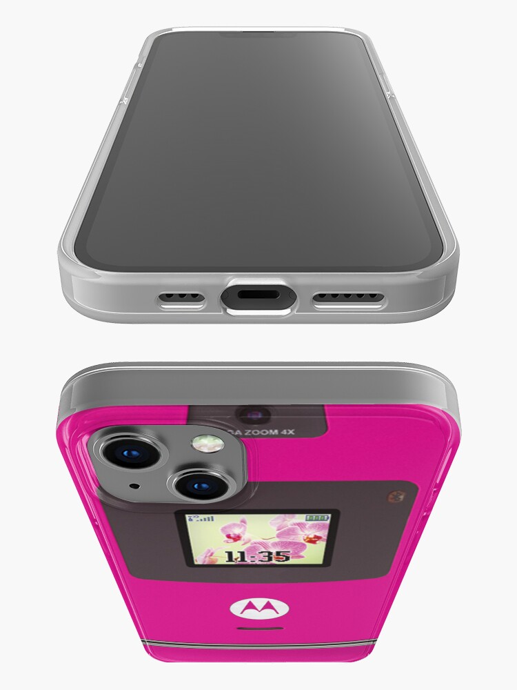 Disover Motorola Razr: pink iPhone Case