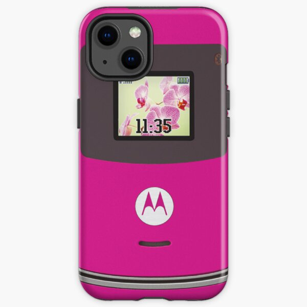 Motorola Razr: pink iPhone Tough Case