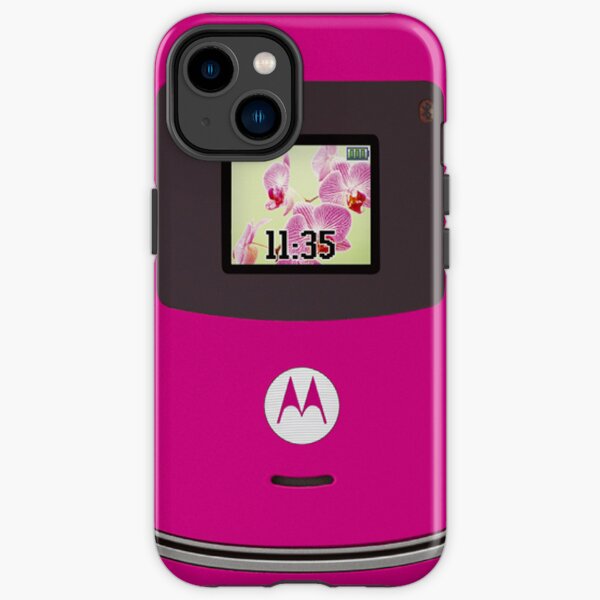 Motorola Razr: pink iPhone Tough Case