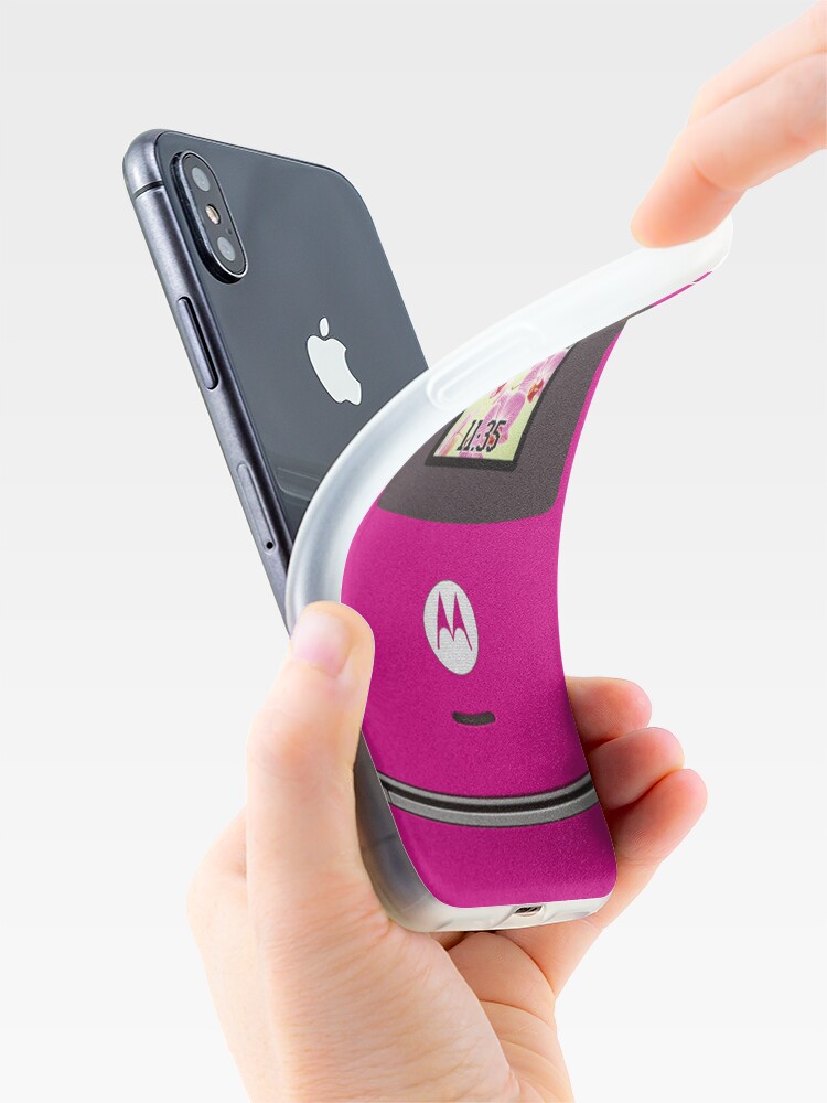 Disover Motorola Razr: pink iPhone Case