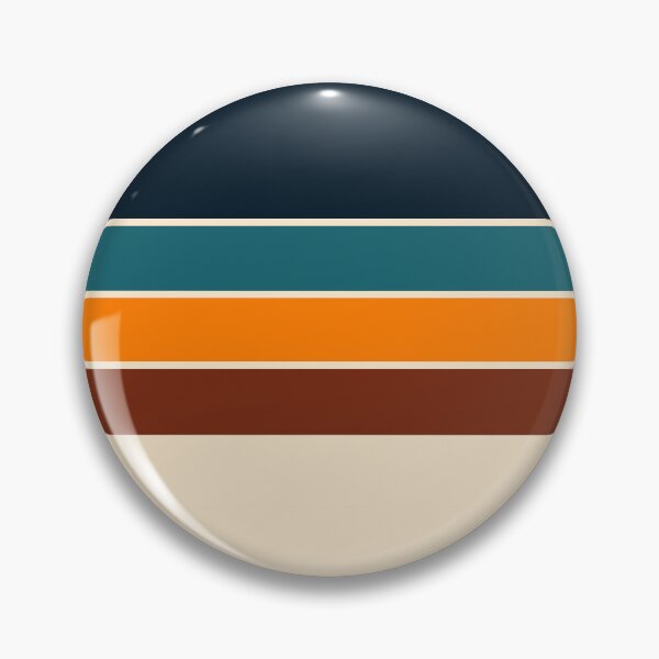 Item preview, Scandinavian 70s Vintage Retro Stripes  designed and sold by Deutschic.