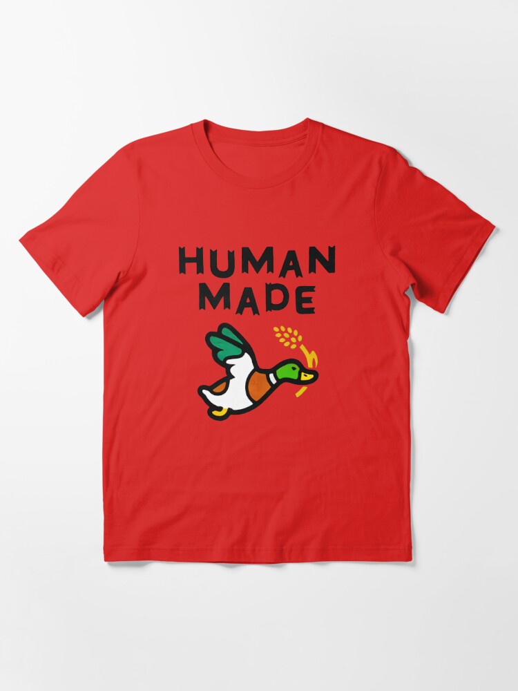 Human Made I Know Nigo T-shirt Cartoon Puppy Duck Print High