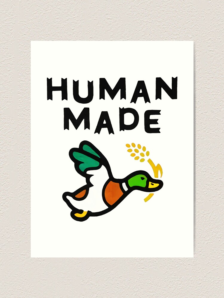 HUMAN MADE 22SS Summer Fashion Two Ducks Flying Printing Casual