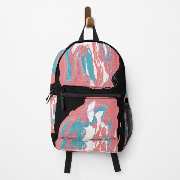 Item preview, Blue, white, coral silhouette (black background) designed and sold by MentaLee.