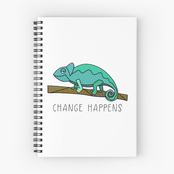 Item preview, Chameleon Change Happens Motivational designed and sold by Milizabeth.