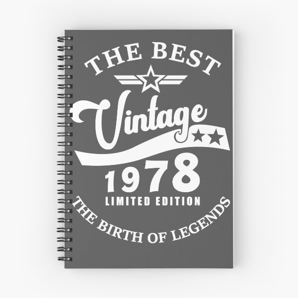 Item preview, Vintage 1978 - 44nd Birthday Gift For Men designed and sold by vooART.